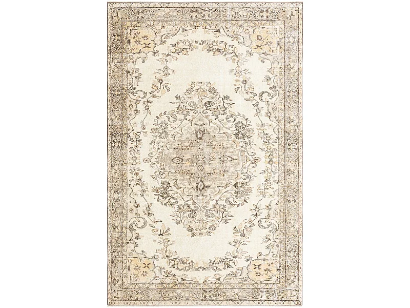 Tapis de laine 165x259 beige Ultra Vintage