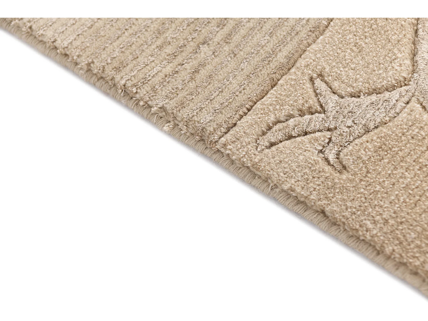 Tappeto per corridoio in lana 102x300 marrone Darya