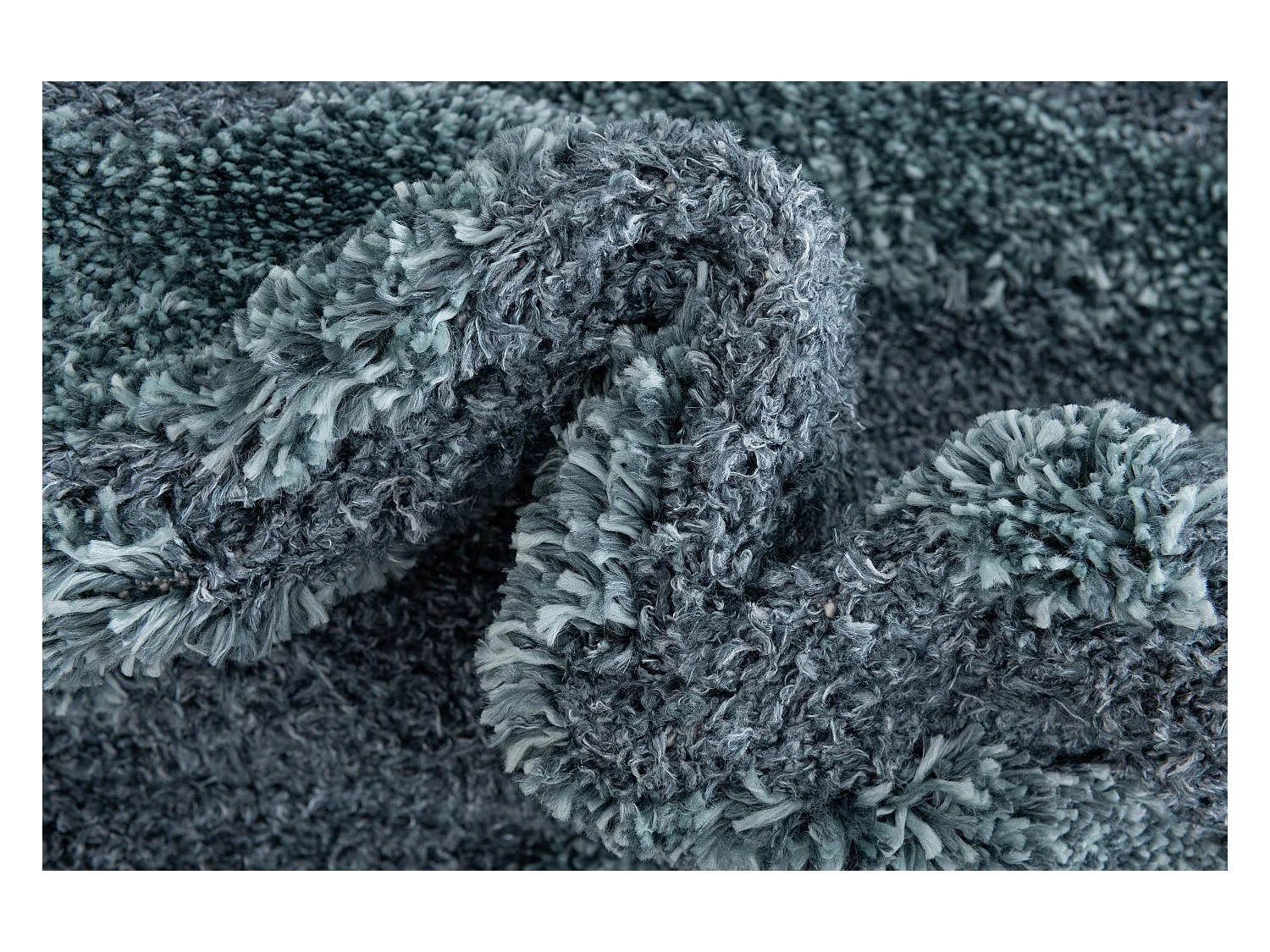 Tapis shaggy 160x245 Bleu Thun Arbor