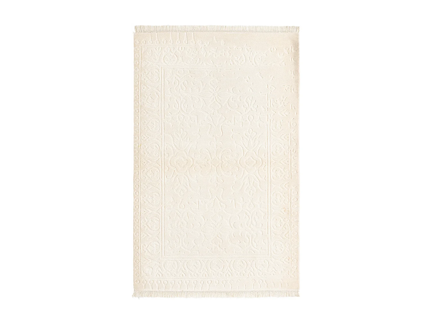 Wollteppich 99x152 Beige Darya