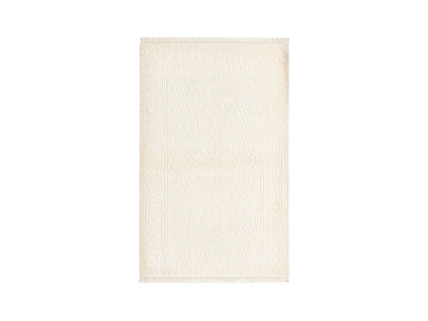 Tapis de laine 99x152 beige Darya