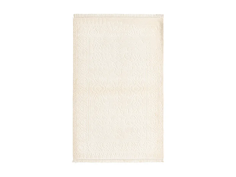 Tapis de laine 99x152 beige Darya
