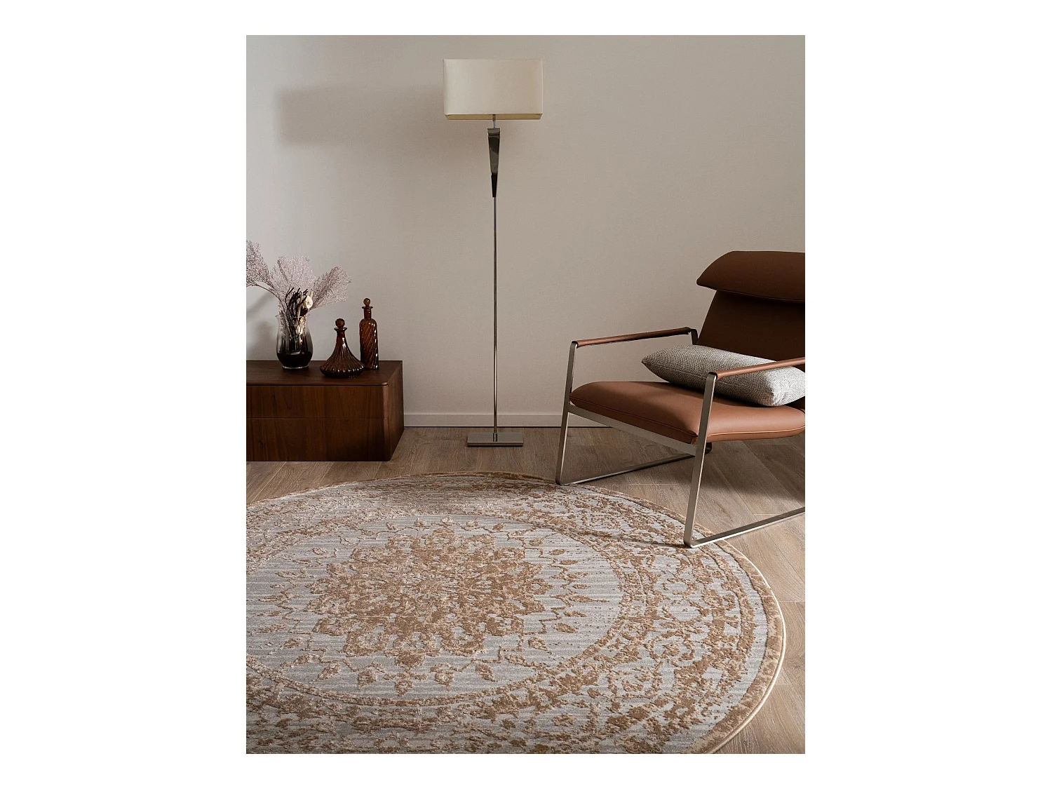 Tapis 240x240 beige Bern Spotlight