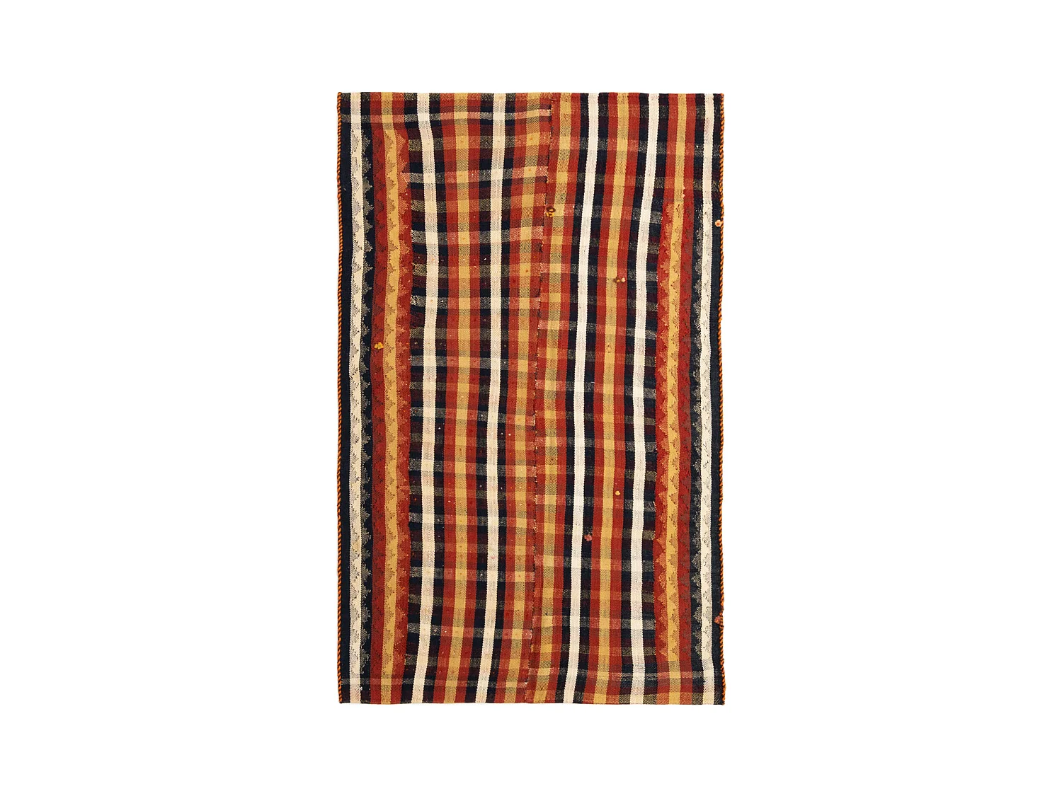 Tapis de laine 119x197 multicolore Jajim