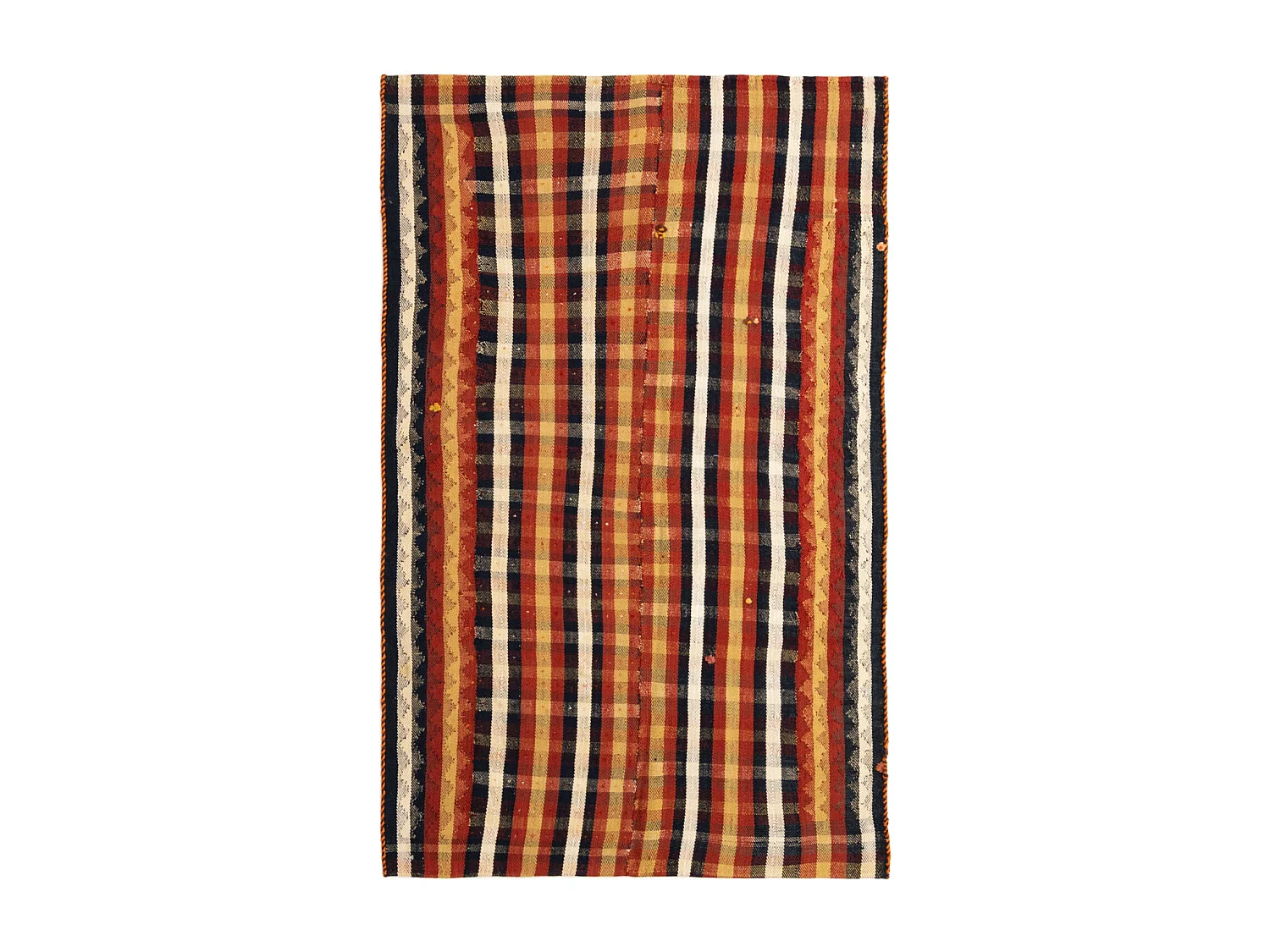 Tapis de laine 119x197 multicolore Jajim