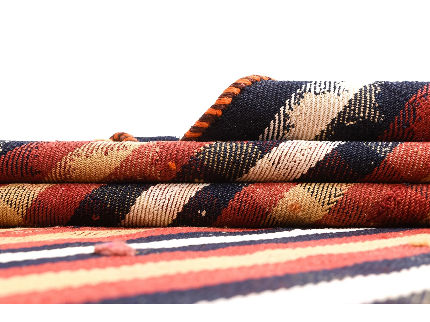 Tapis de laine 119x197 multicolore Jajim