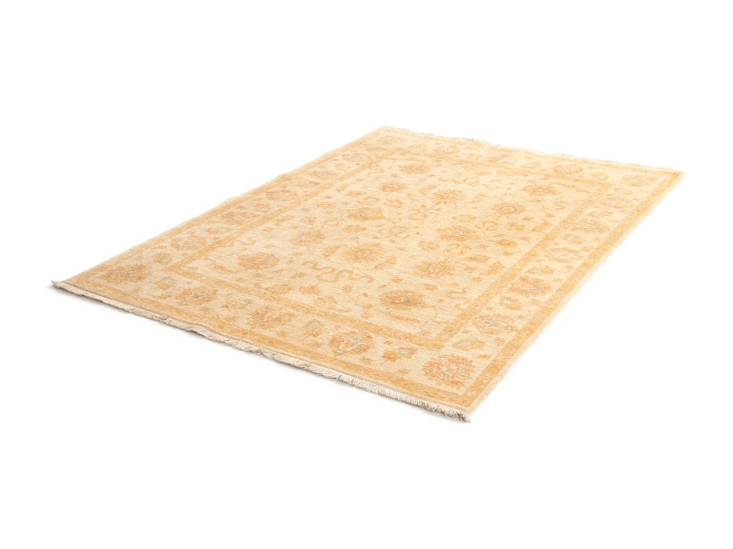 Tappeto in lana 151x193 beige Kaizar