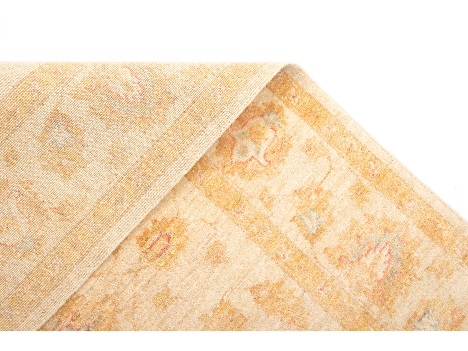 Tappeto in lana 151x193 beige Kaizar