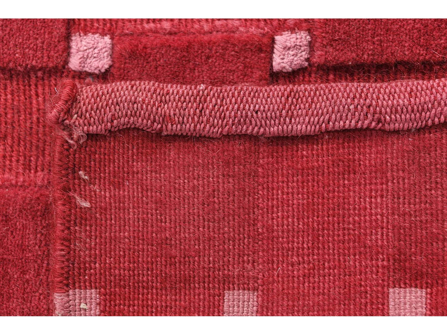 Tapis de laine 119x191 rouge Darya