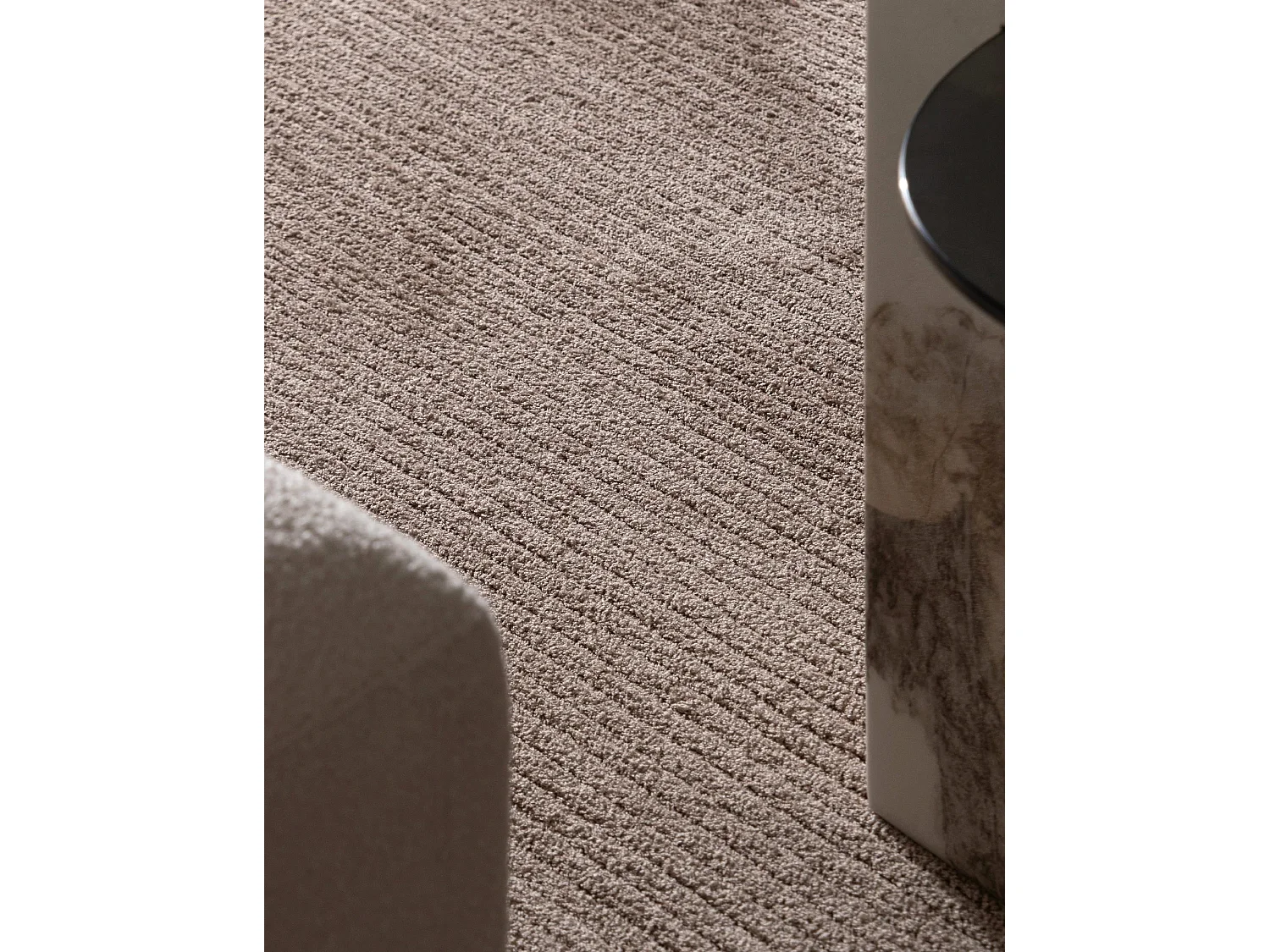 Teppich 80x305 Dunkelbraun St. Gallen Solid