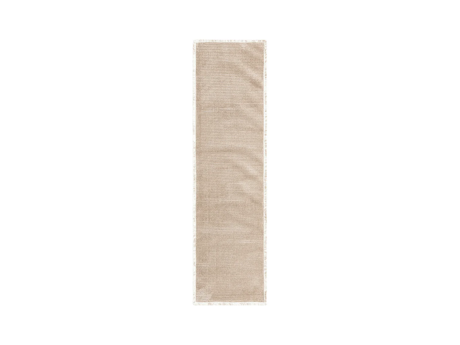 Tapis 80x305 marron foncé St. Gallen Solid