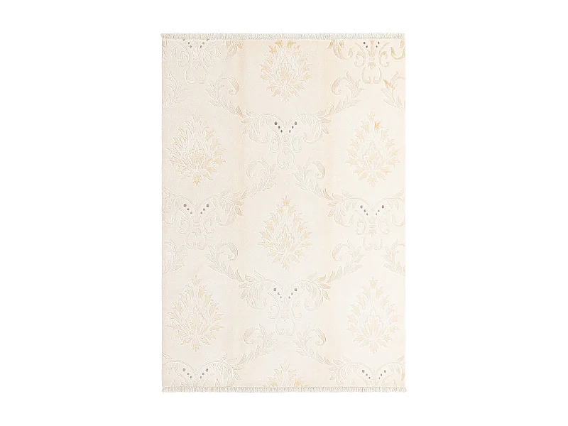 Tapis de laine 168x239 beige Darya