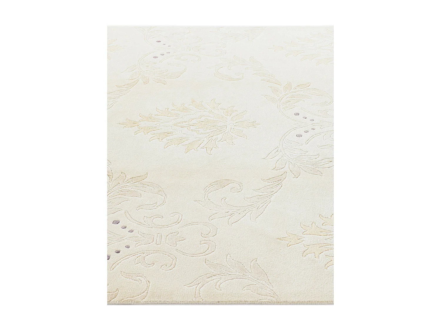 Tapis de laine 168x239 beige Darya