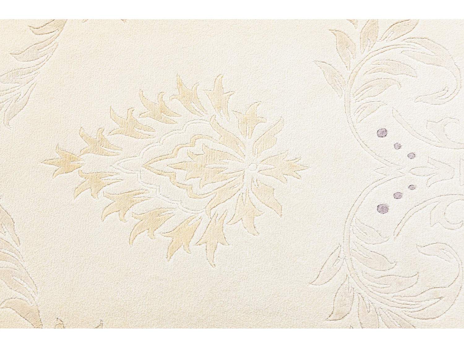 Tapis de laine 168x239 beige Darya