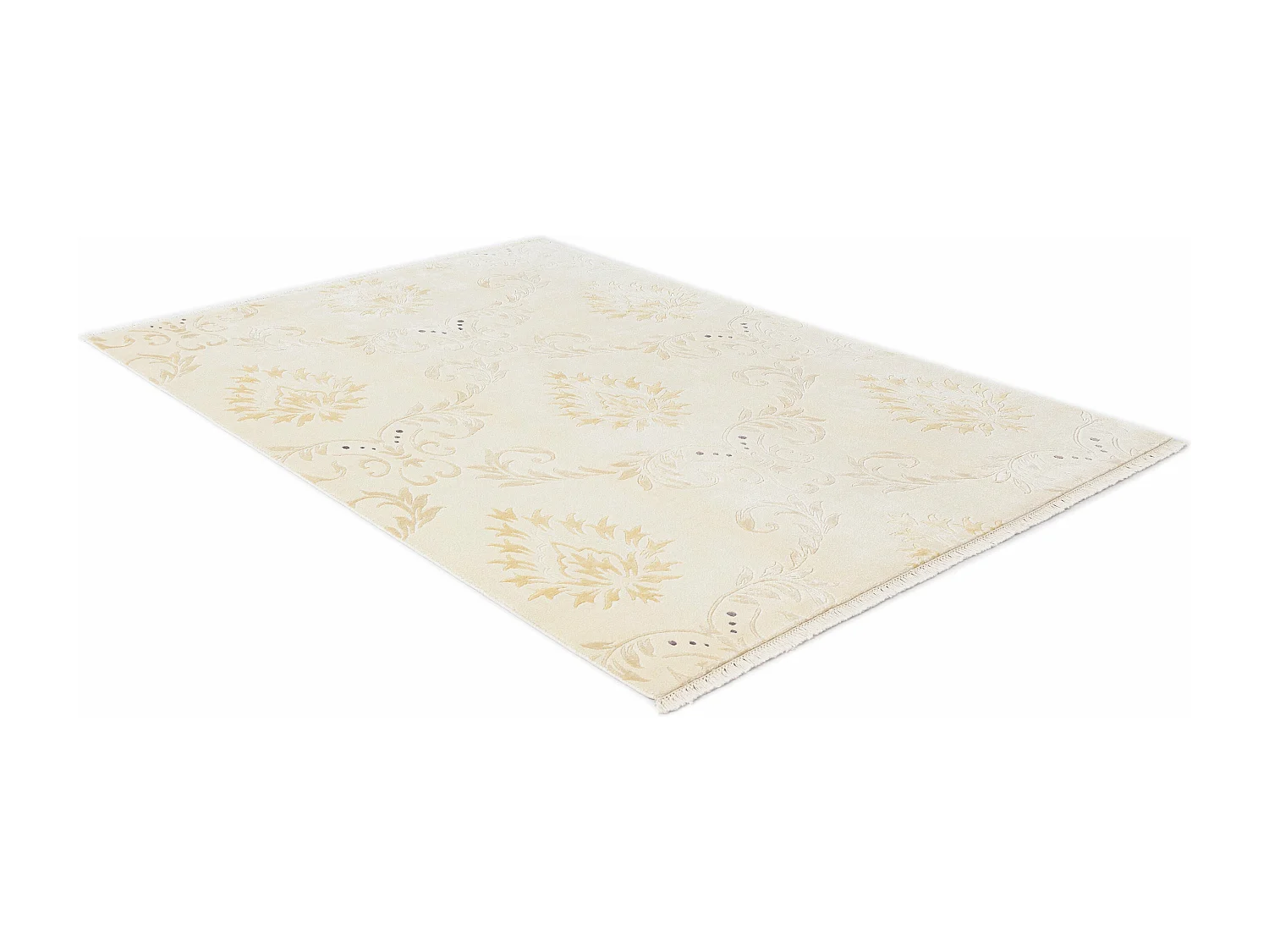 Tapis de laine 168x239 beige Darya