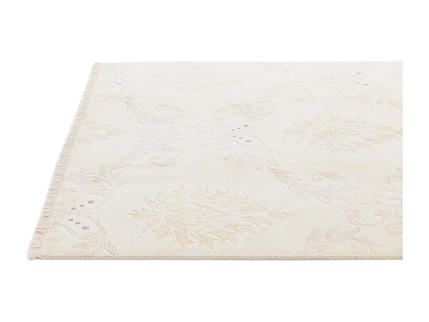 Tapis de laine 168x239 beige Darya