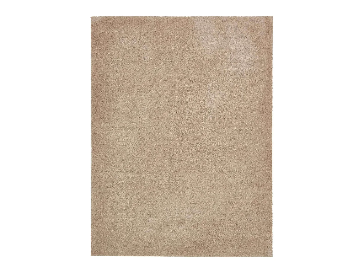 Tapis shaggy 240x305 beige Luzern