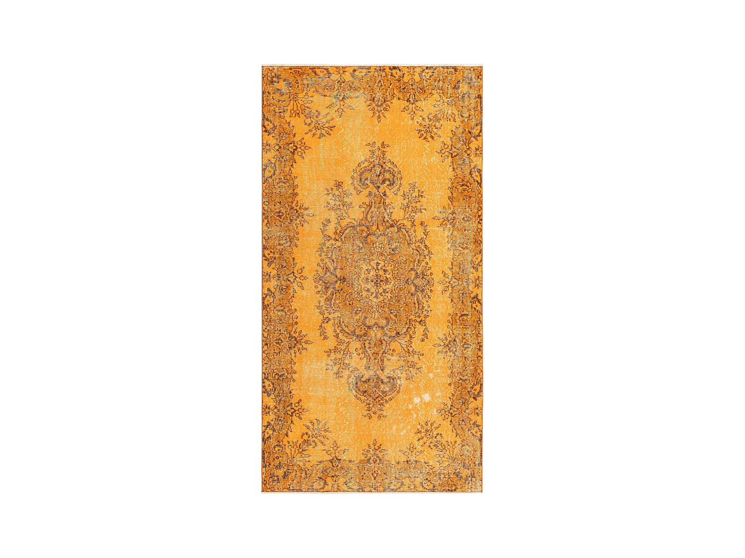 Tapis de laine 112x216 orange Ultra Vintage