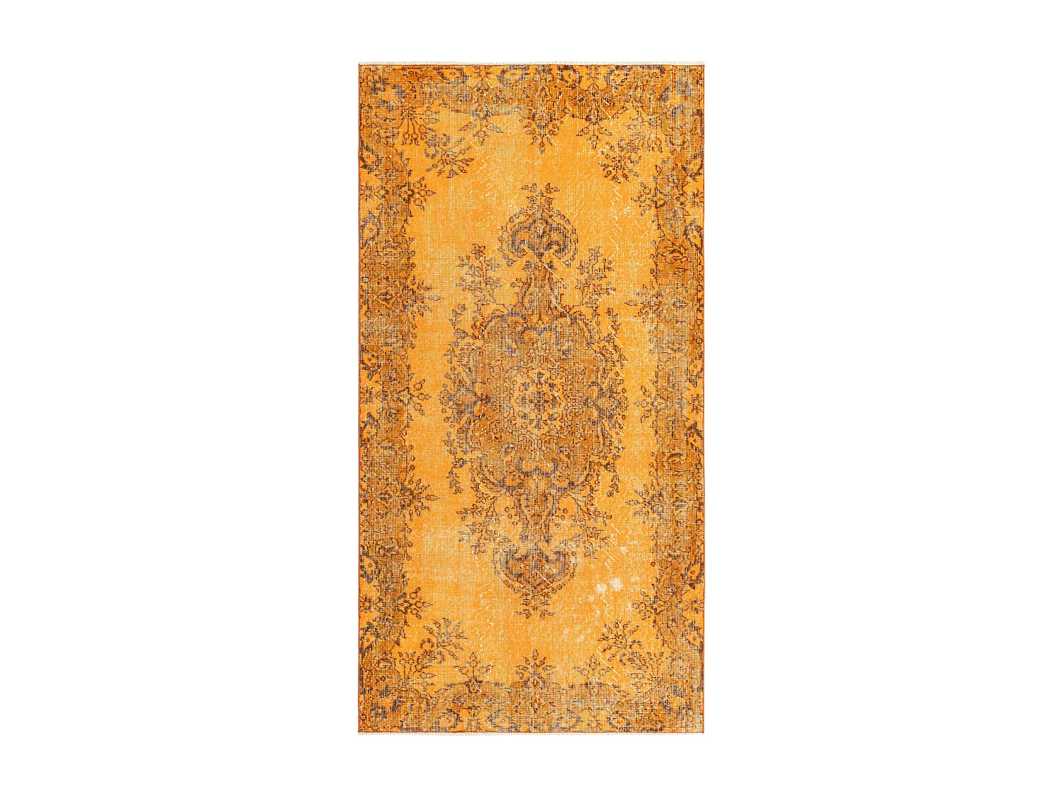 Tapis de laine 112x216 orange Ultra Vintage