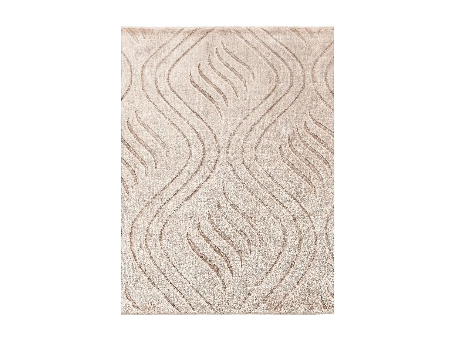 Tapis de couloir en laine 81x305 brun Darya