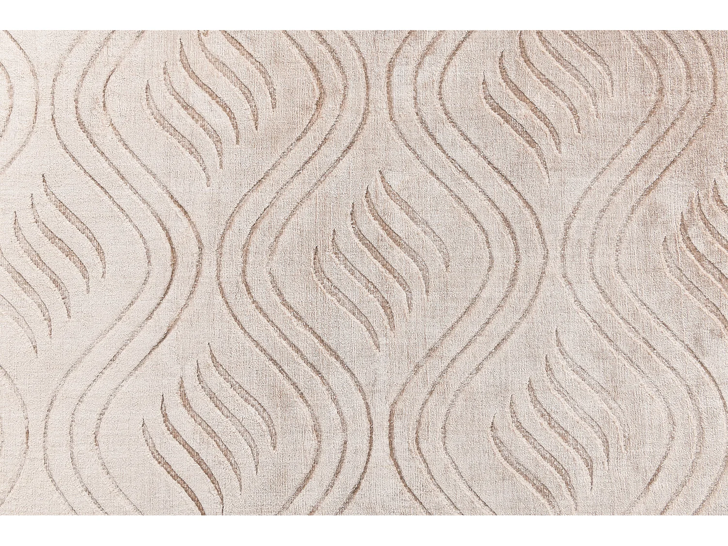 Tapis de couloir en laine 81x305 brun Darya