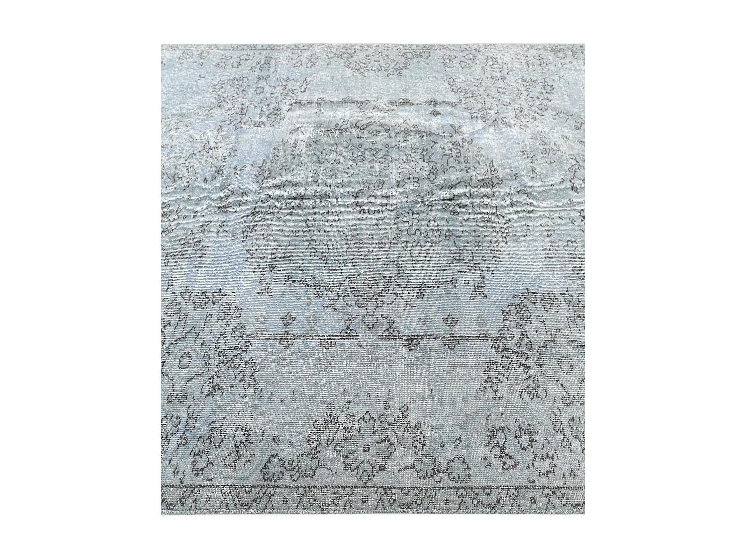 Tapis de laine 170x269 Bleu Ultra Vintage
