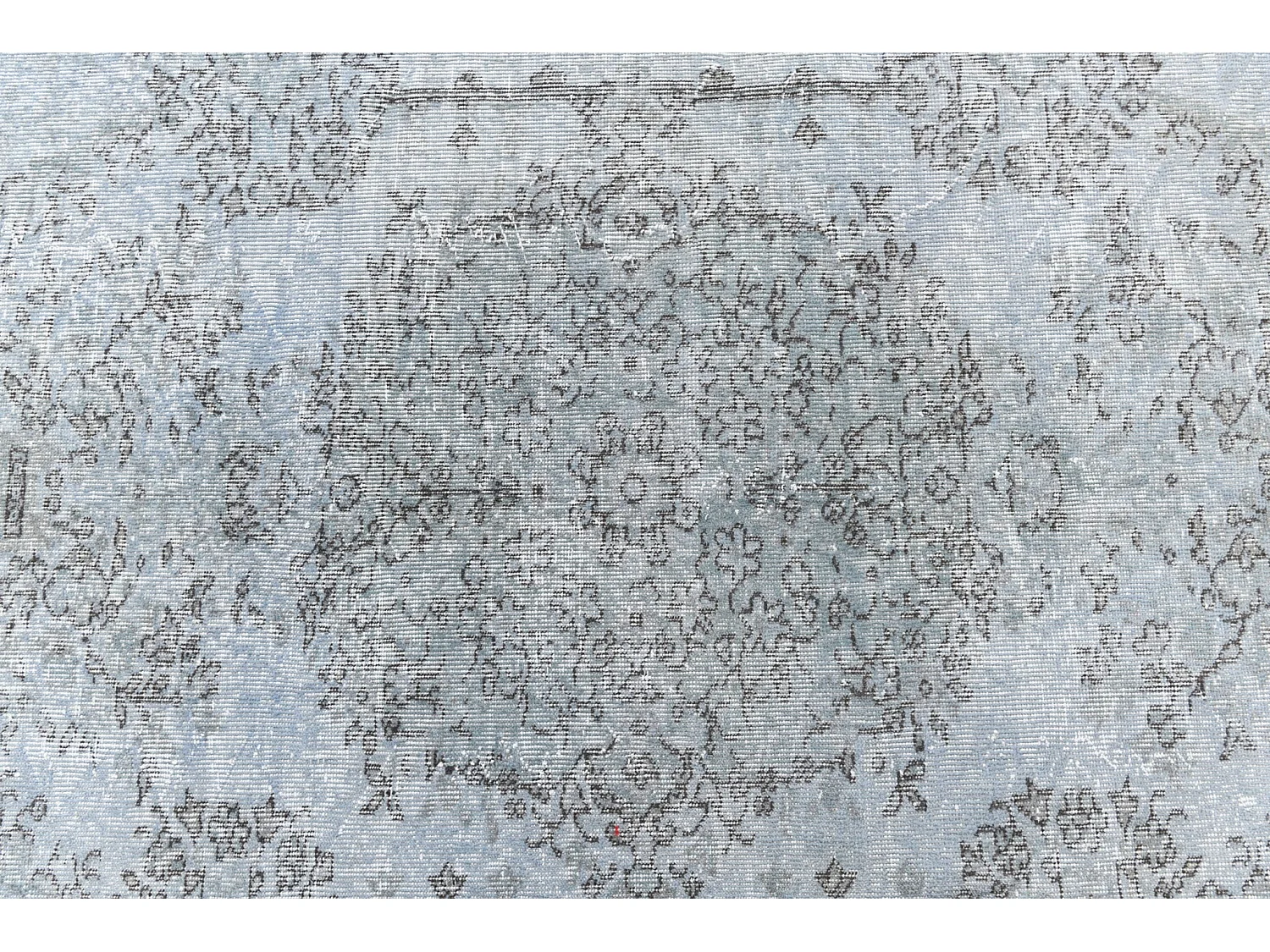 Tapis de laine 170x269 Bleu Ultra Vintage