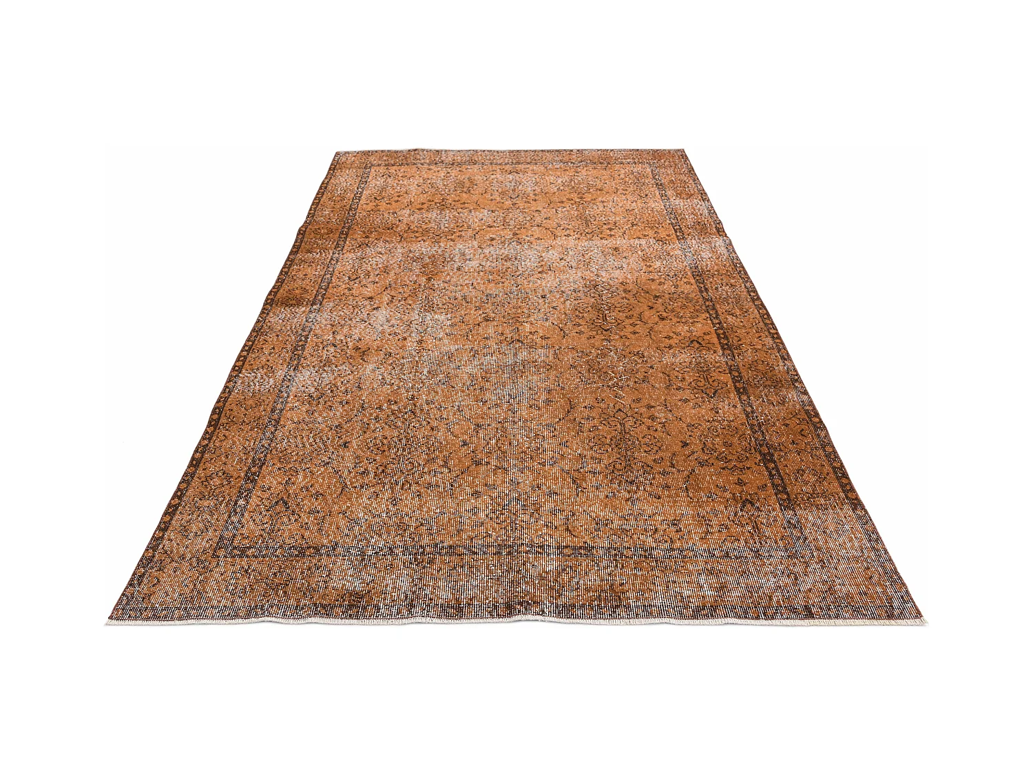 Wollteppich 165x277 Orange Ultra Vintage