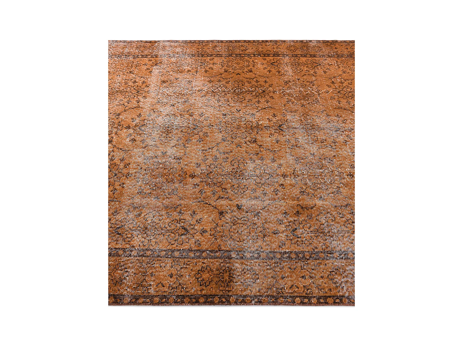 Wollteppich 165x277 Orange Ultra Vintage