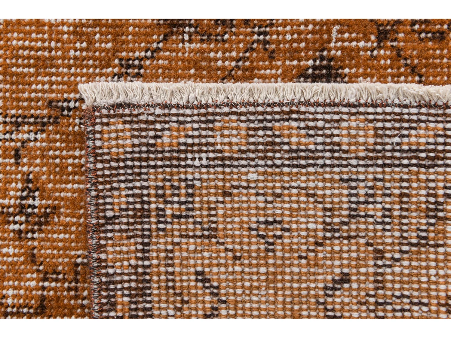 Wollteppich 165x277 Orange Ultra Vintage