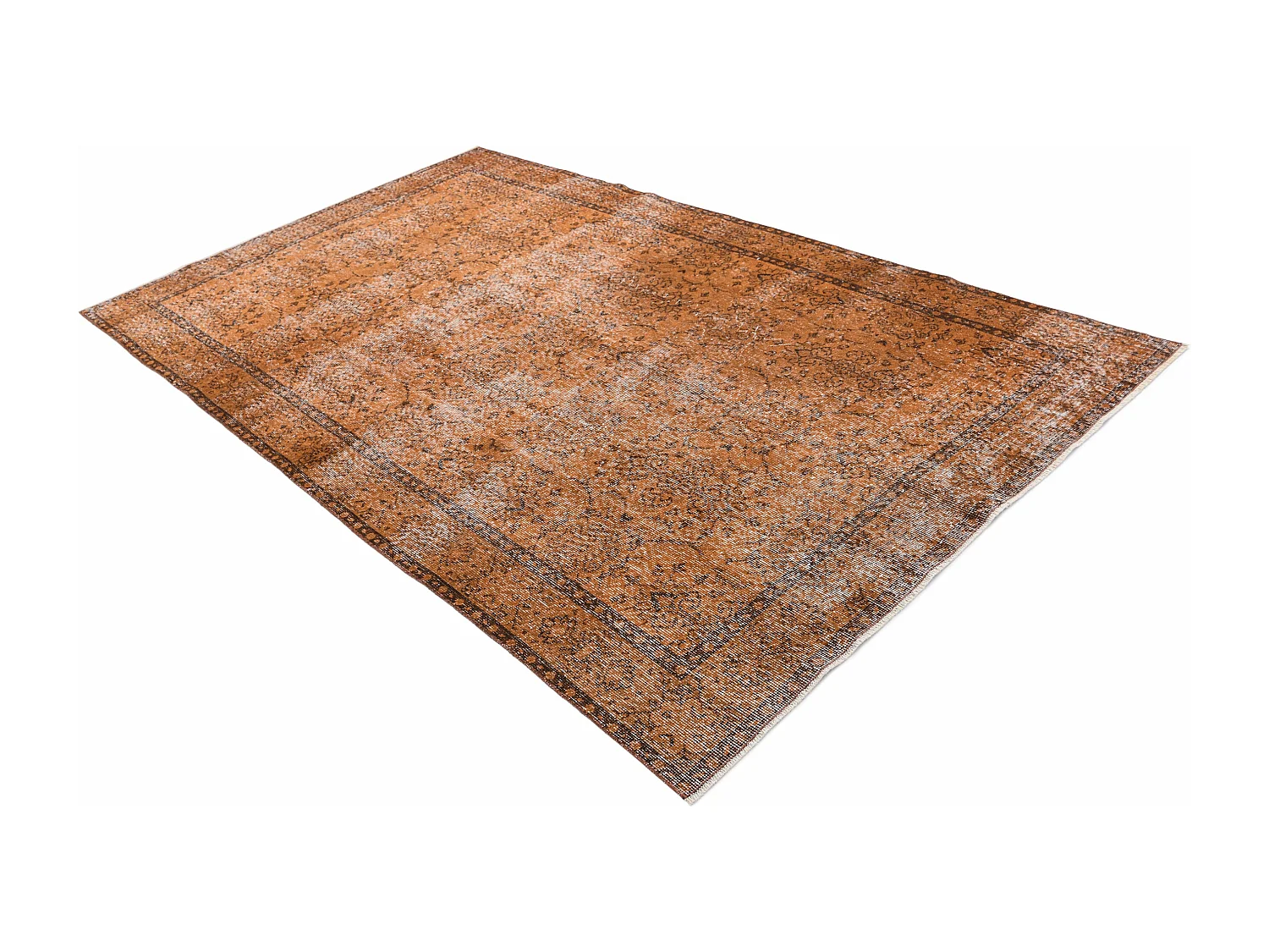 Tapis de laine 165x277 orange Ultra Vintage