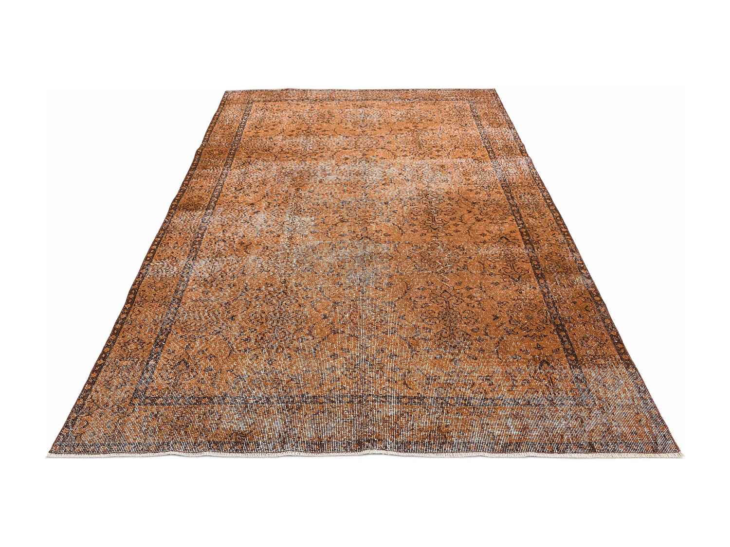 Tapis de laine 165x277 orange Ultra Vintage