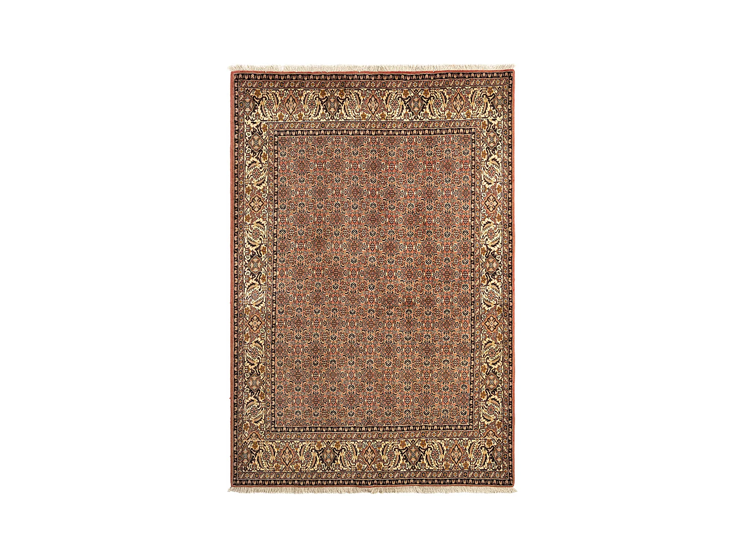 Tapis de laine 176x256 rose Bidjar