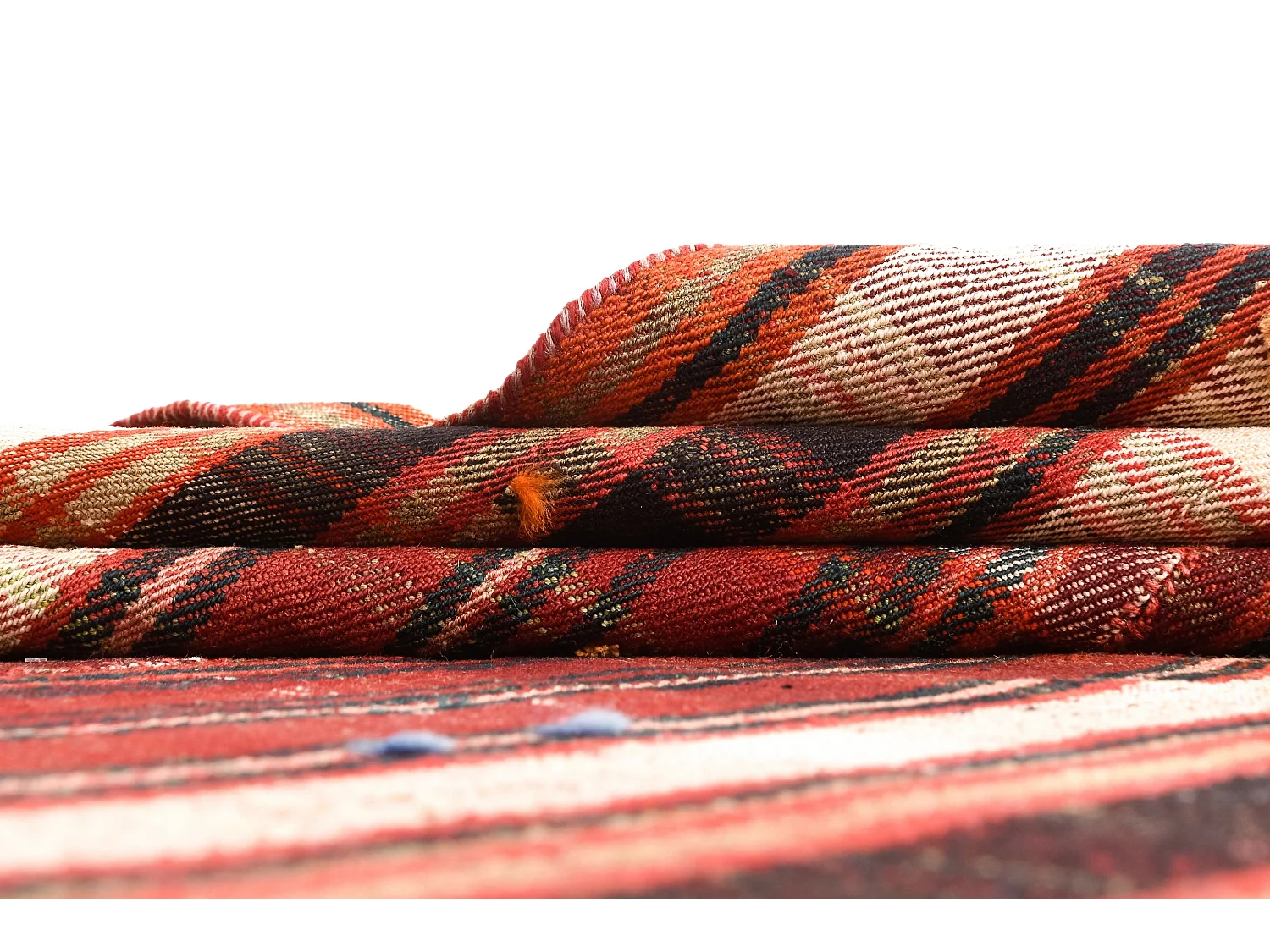 Tapis de laine 151x199 orange Jajim