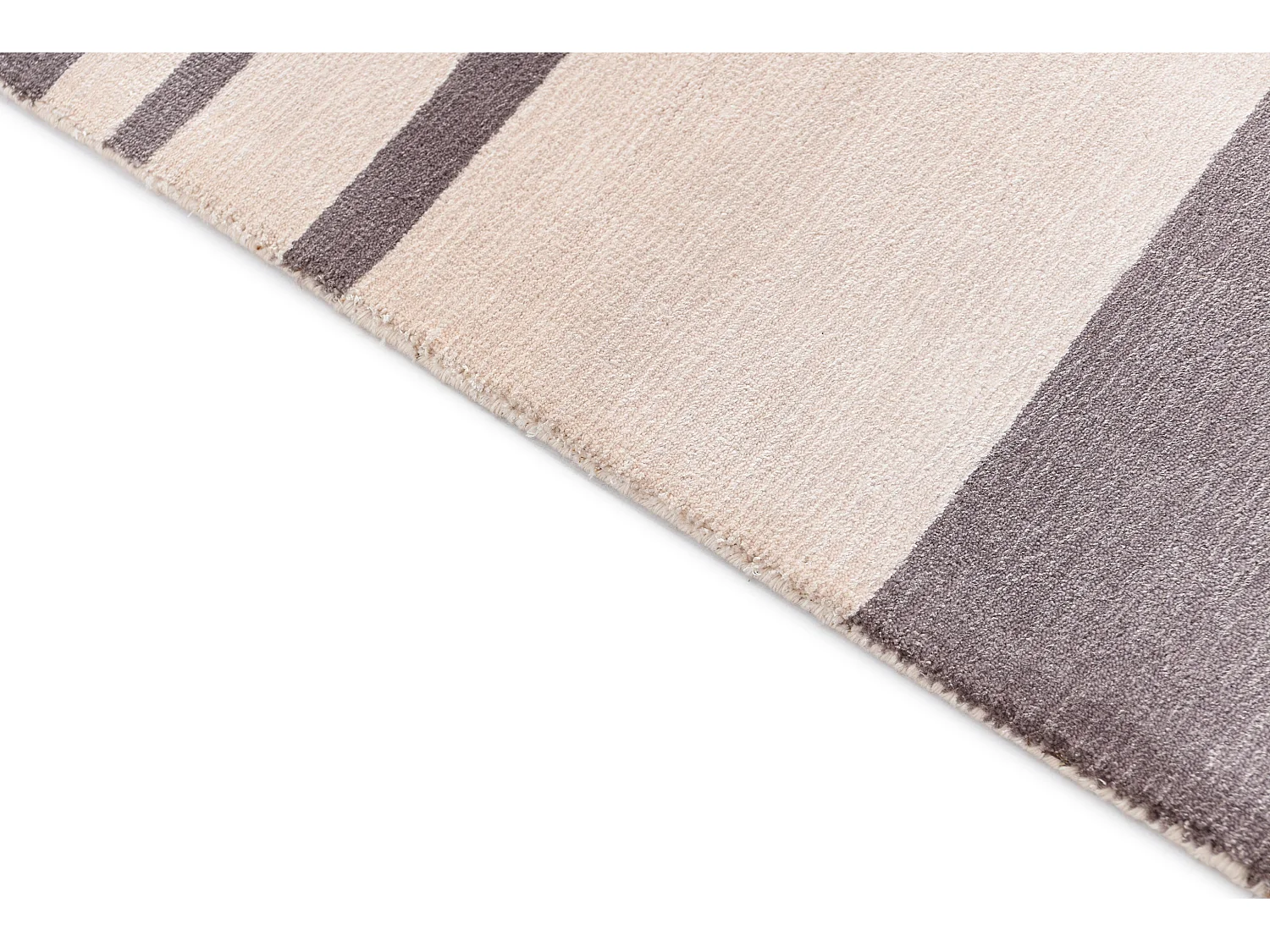 Läufer-Wollteppich 81x292 Lila Darya