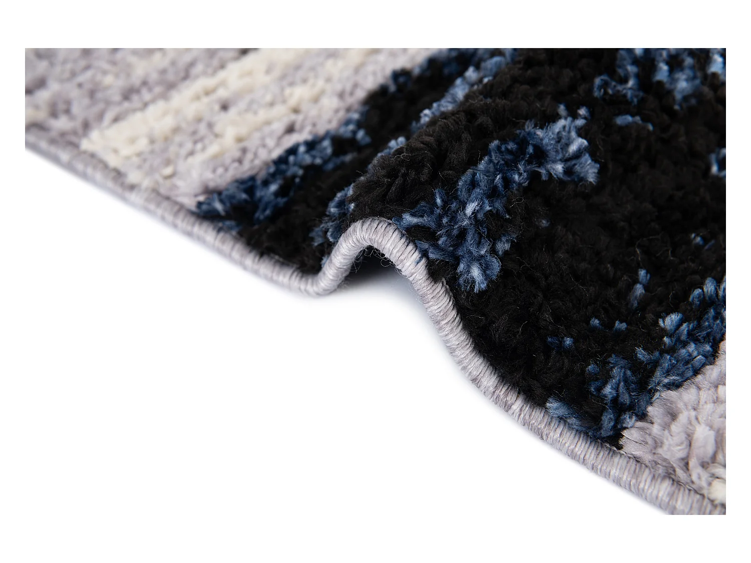 Hoogpolig tapijt 245x160 Blauw Frauenfeldnea