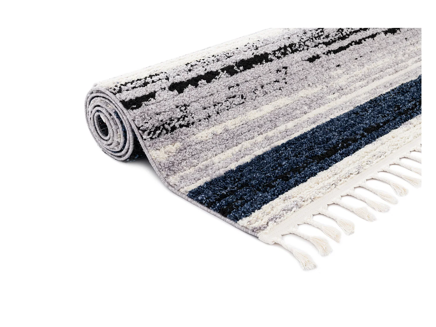 Hoogpolig tapijt 245x160 Blauw Frauenfeldnea