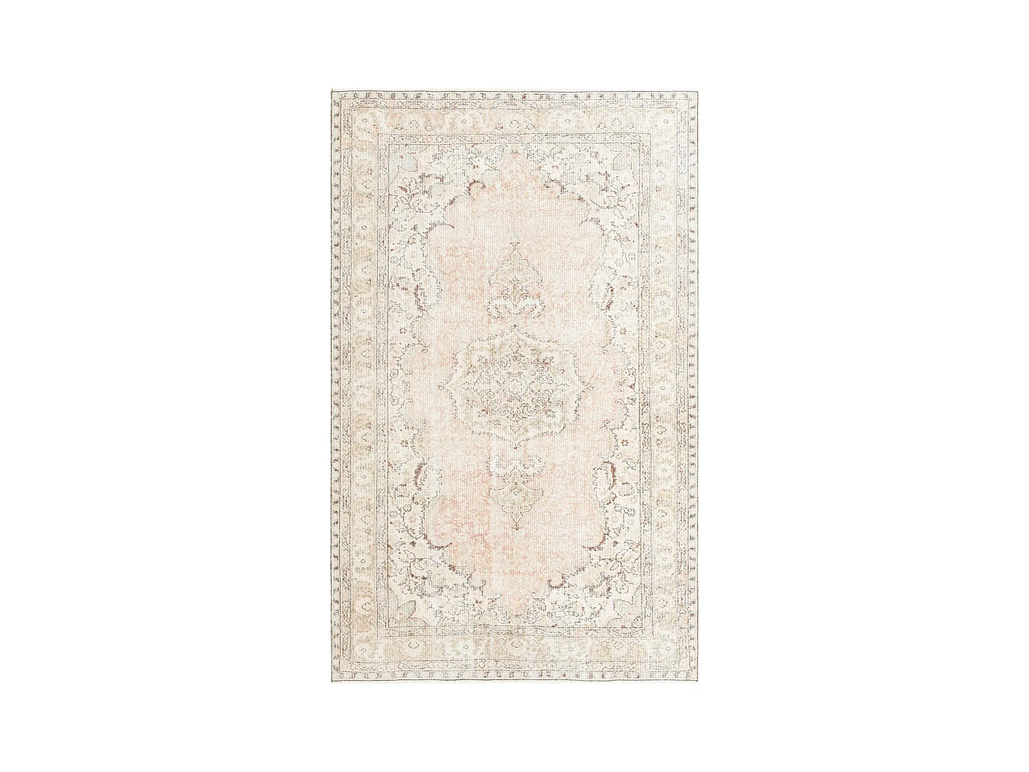 Tapis de laine 160x262 rose Ultra Vintage