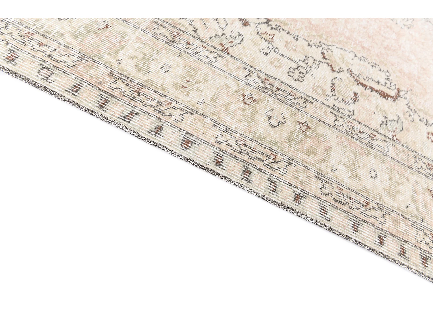 Tapis de laine 160x262 rose Ultra Vintage