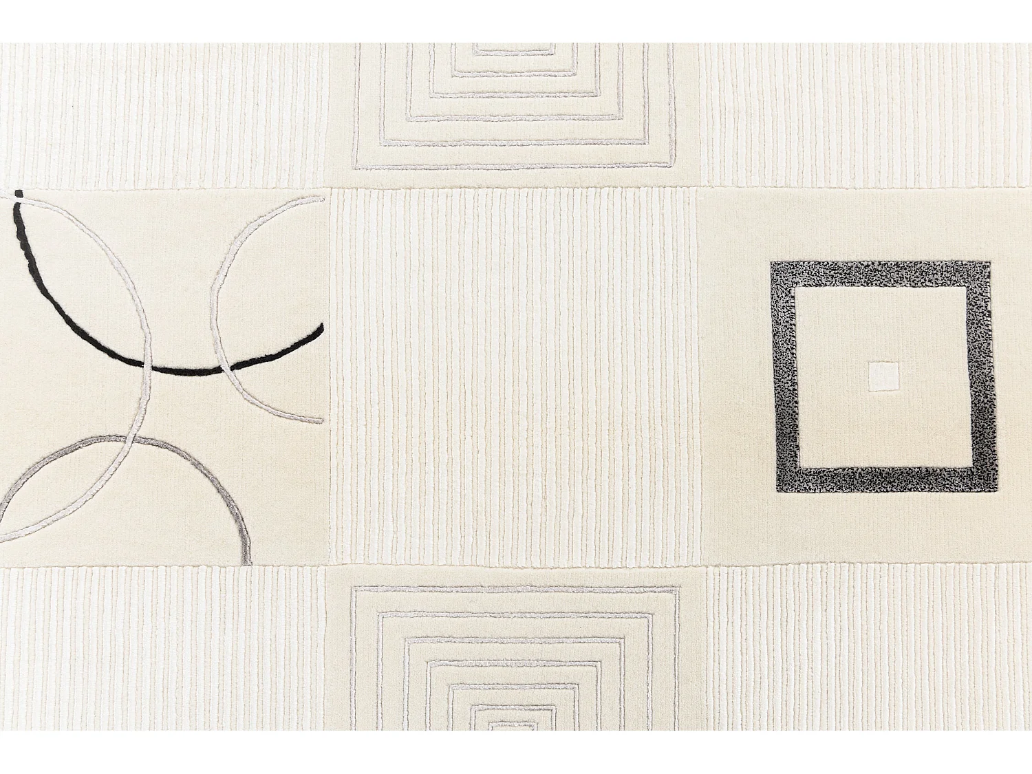 Tapis de laine 170x251 beige Darya