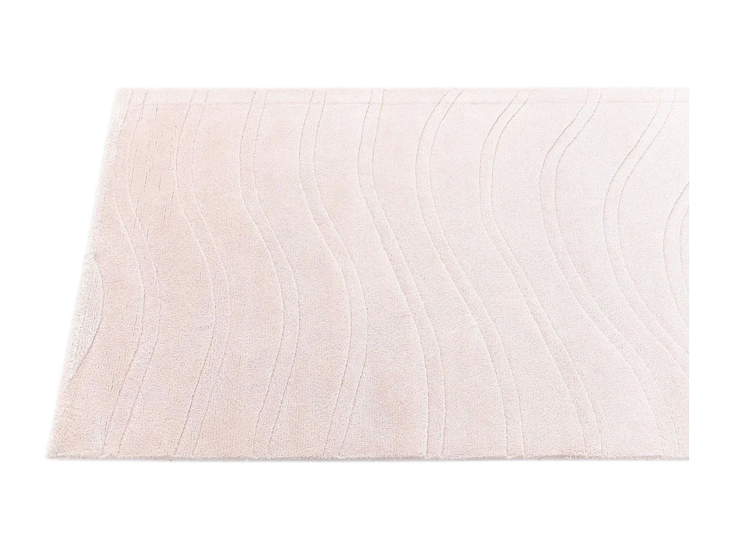 Tappeto per corridoio in lana 84x394 rosa Darya