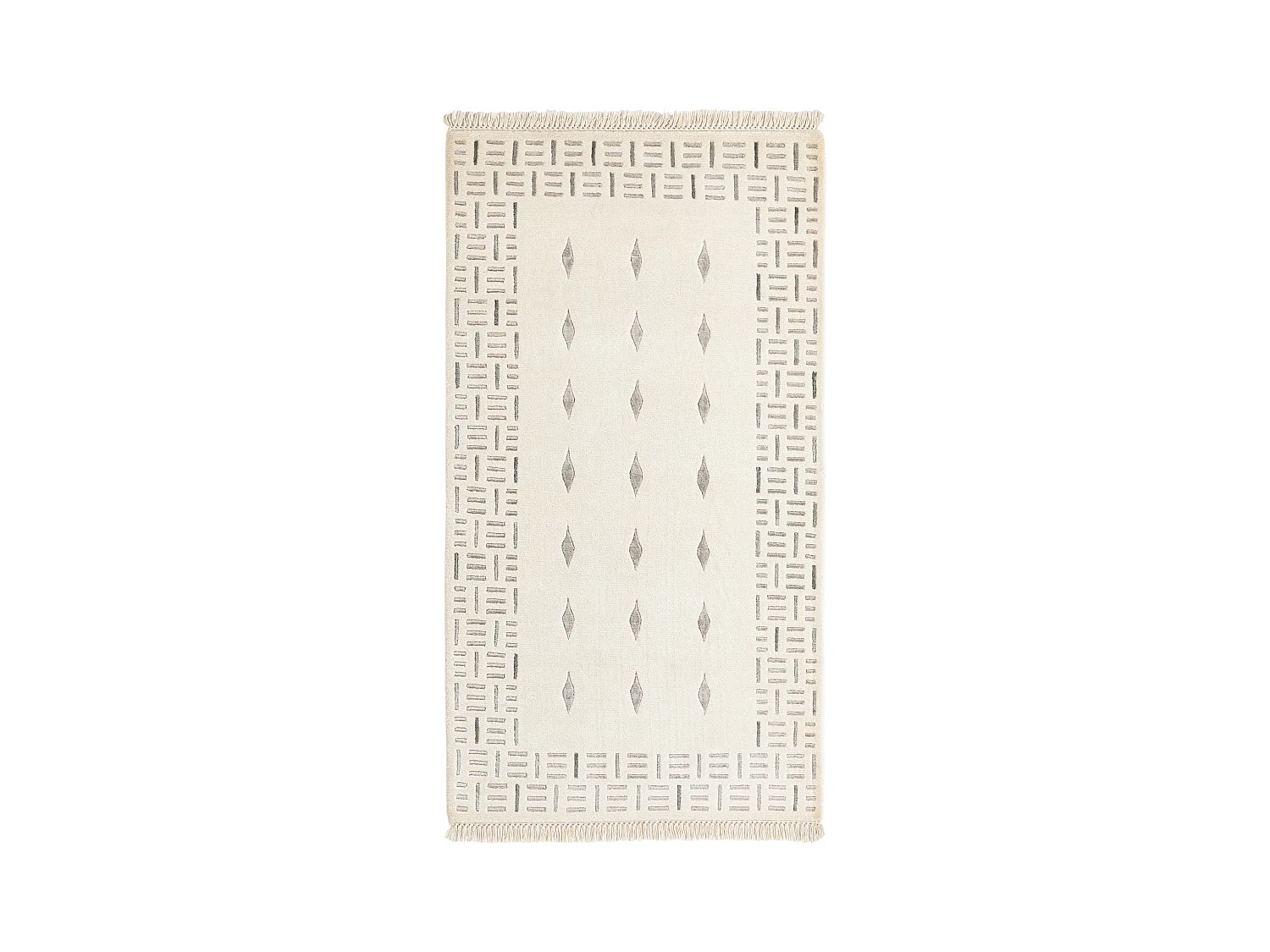 Tapis de laine 81x150 beige Darya