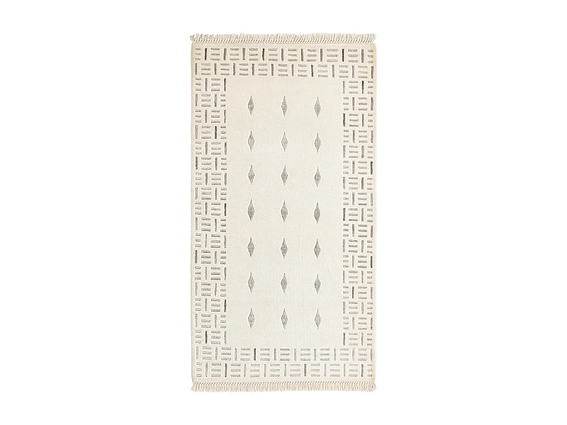 Wollteppich 81x150 Beige Darya