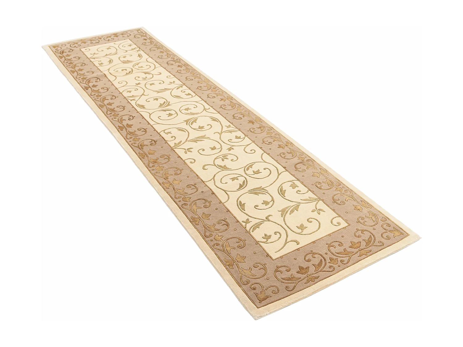 Loper-Woltapijt 305x79 Bruin Darya