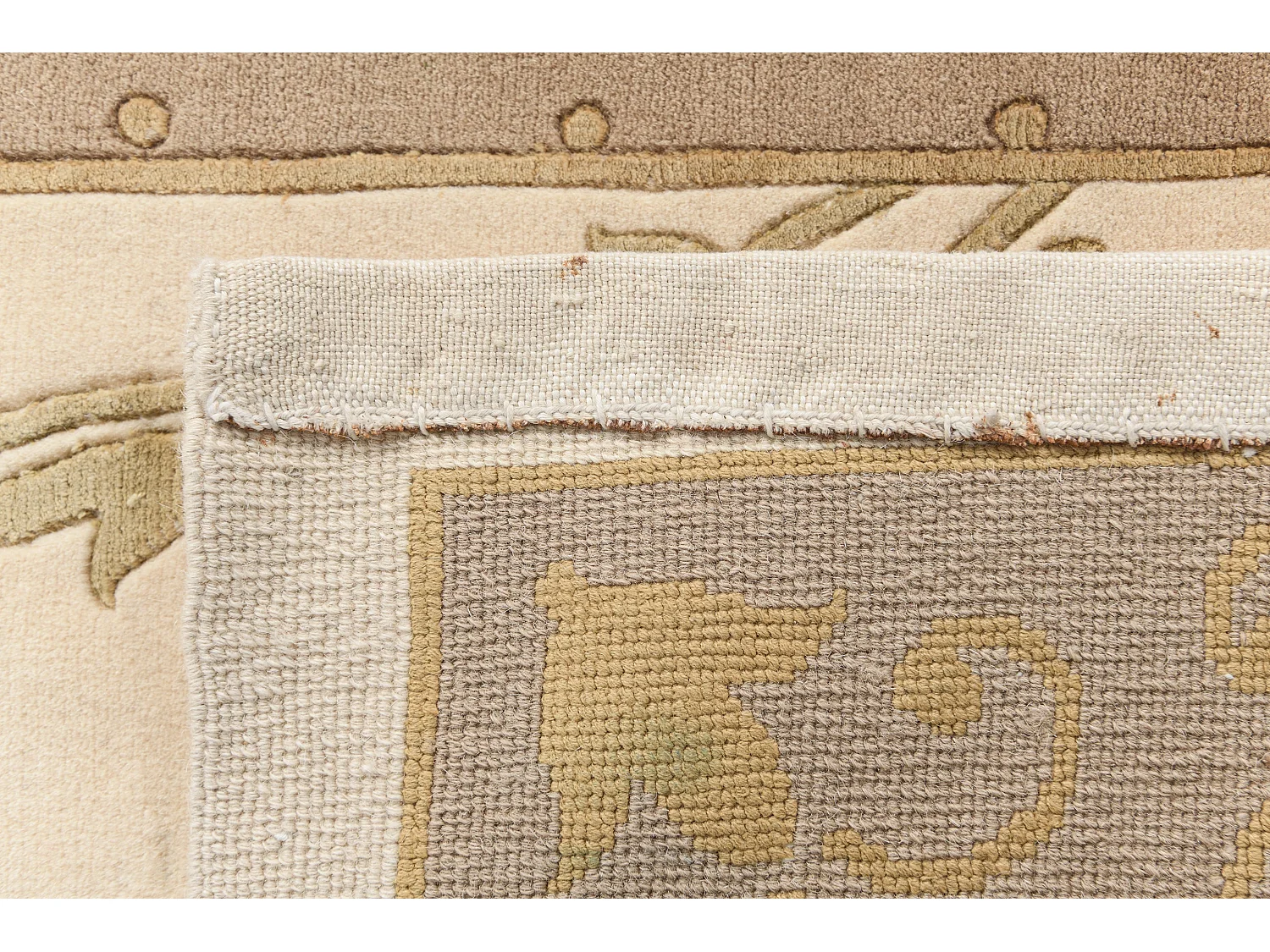 Läufer-Wollteppich 79x305 Braun Darya