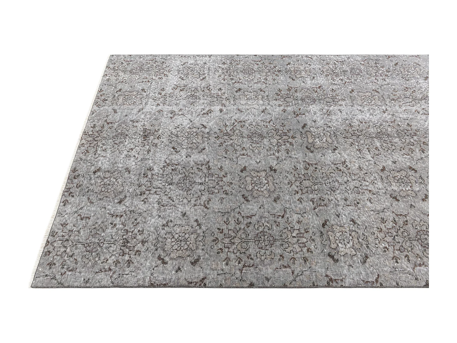 Tapis de laine 145x246 gris Ultra Vintage