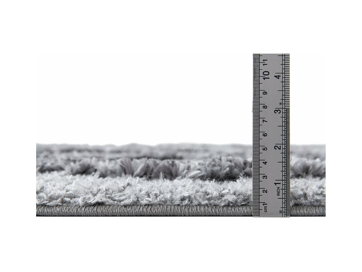 Hoogpolig tapijt 305x240 Grijs Thun Tribus