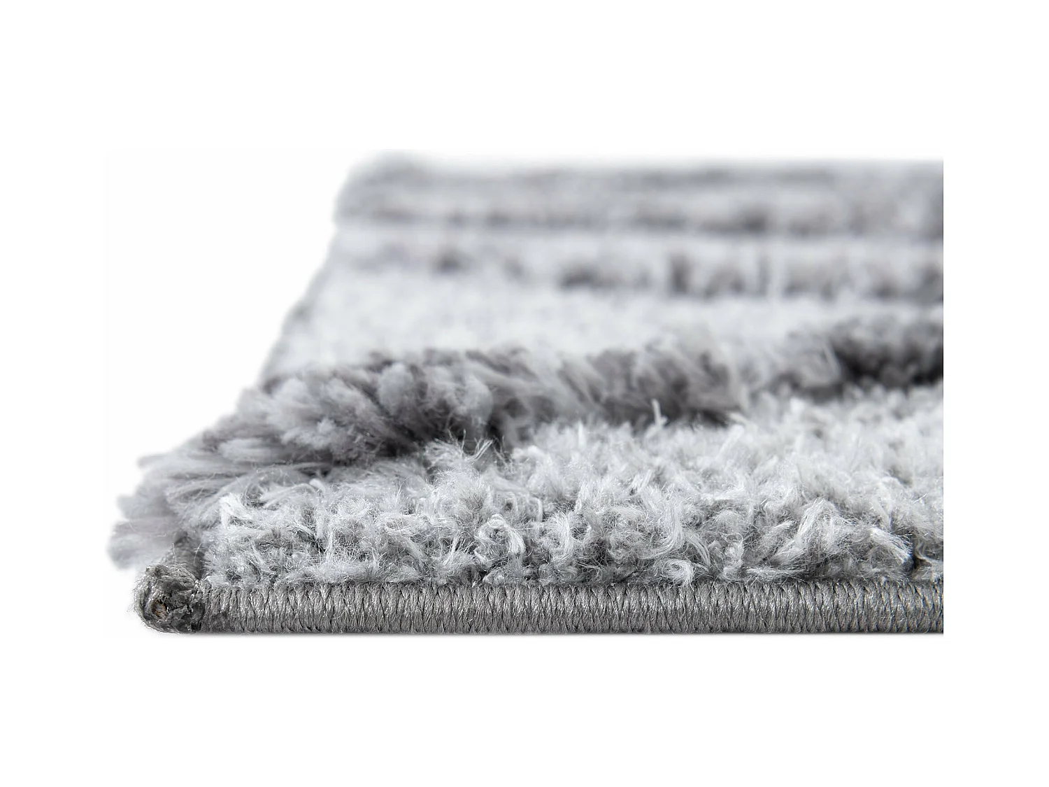 Hoogpolig tapijt 305x240 Grijs Thun Tribus