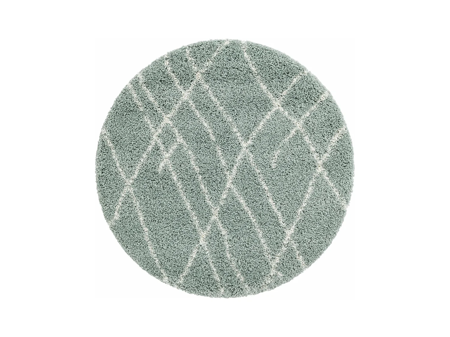 Tappeto shaggy  240x240 verde Lachen Fence