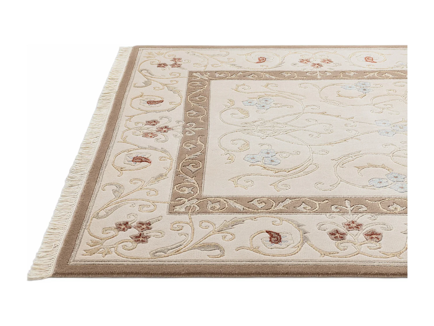 Wollteppich 175x239 Beige Darya